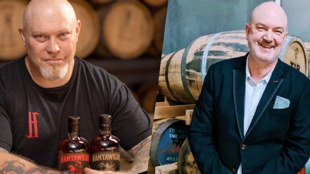 Dan Woolley from Highwayman and Tim Duckett from Heartwood